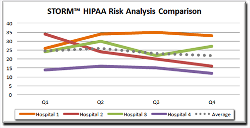 STORM HIPAA Risk Analysis Chart